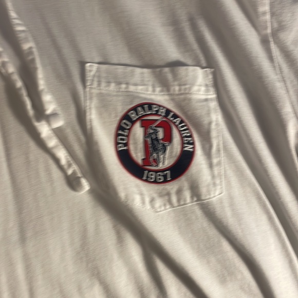 Polo Hooded Short Sleeve Graphic Tee, XL, Worn twice - Picture 2 of 4